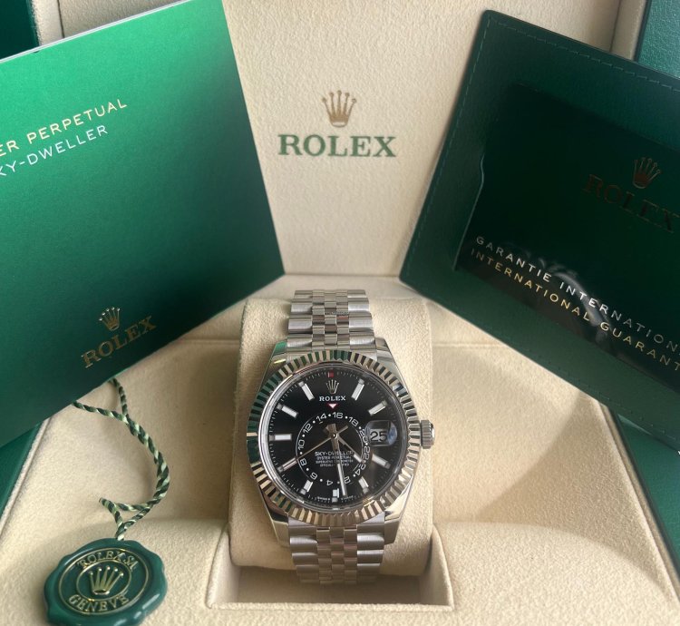 Rolex Sky-dweller Jubilee Black Dial 2023