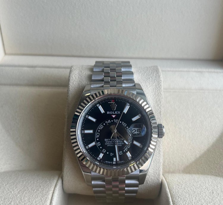 Rolex Sky-dweller Jubilee Black Dial 2023