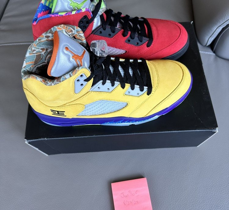 Jordan 5 Retro What The