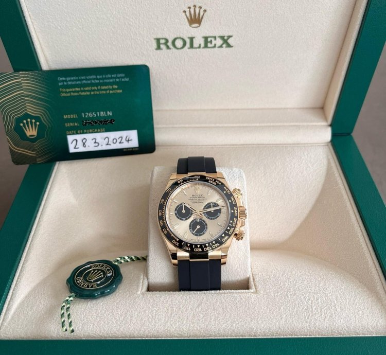 Rolex Daytona Ref 126518ln Pikachu Neu Ungetragen Full Set