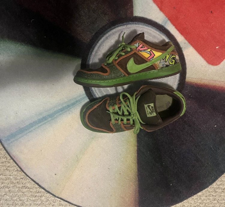 Nike Sb Dunk Low De La Soul Brown