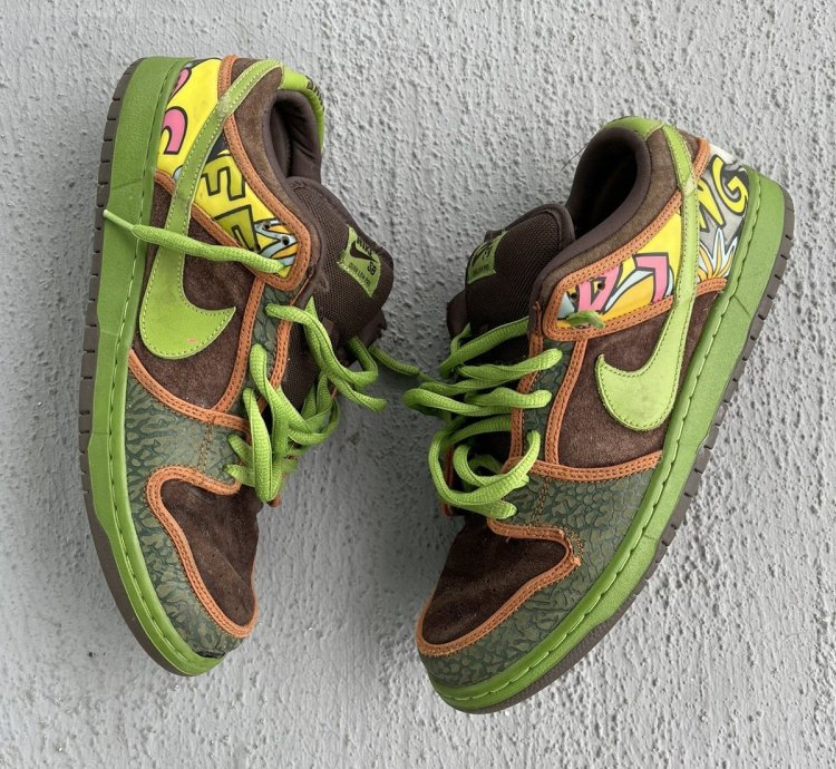 Nike Sb Dunk Low De La Soul Brown