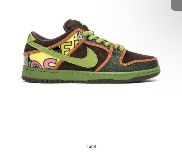 Nike Sb Dunk Low De La Soul Brown
