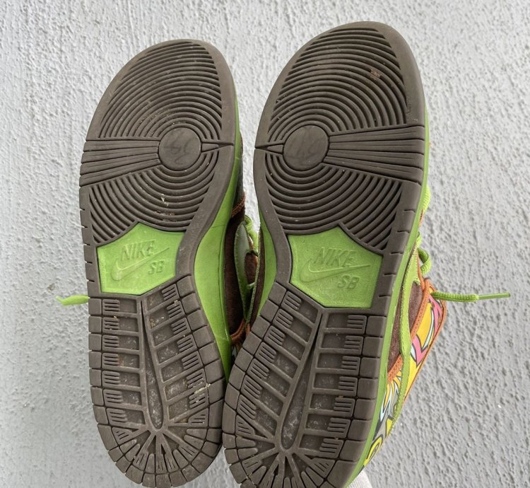 Nike Sb Dunk Low De La Soul Brown