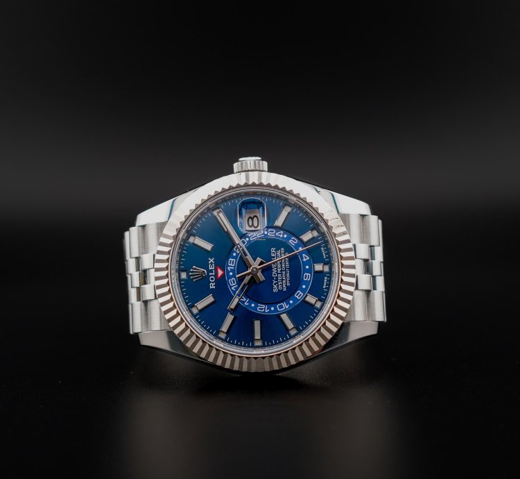 Rolex Sky-dweller Jubilee Blue Dial 2023 New Unworn