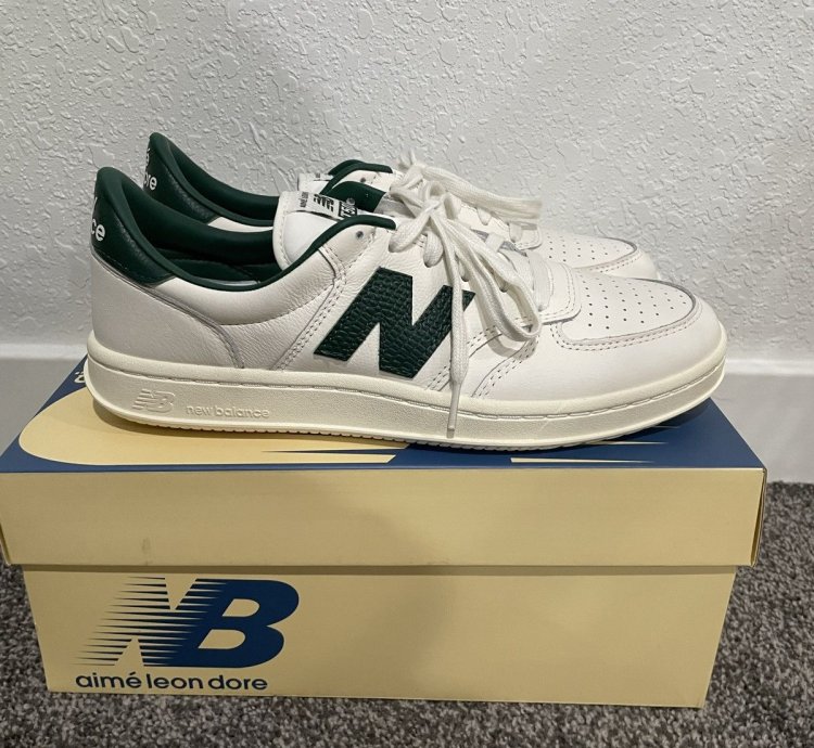 Aime Leon Dore New Balance T500 White Green 10