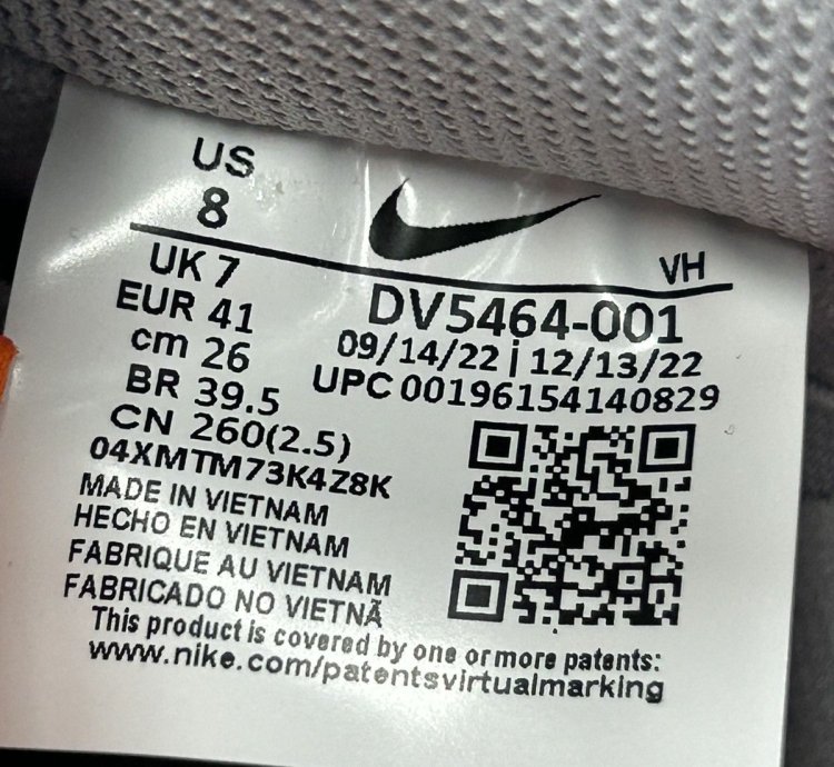 76037 Nike Dunk Low Sb Orange Label Grey Gum