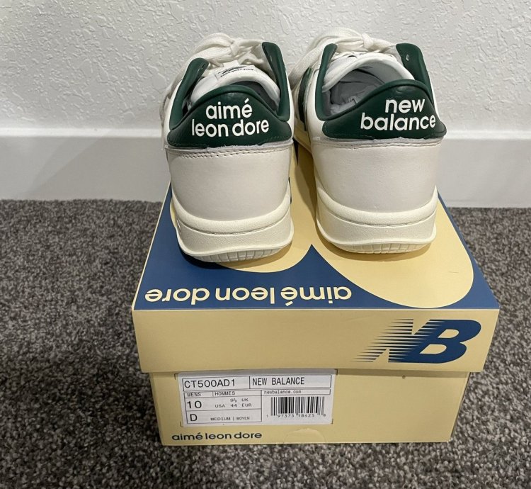 Aime Leon Dore New Balance T500 White Green 10