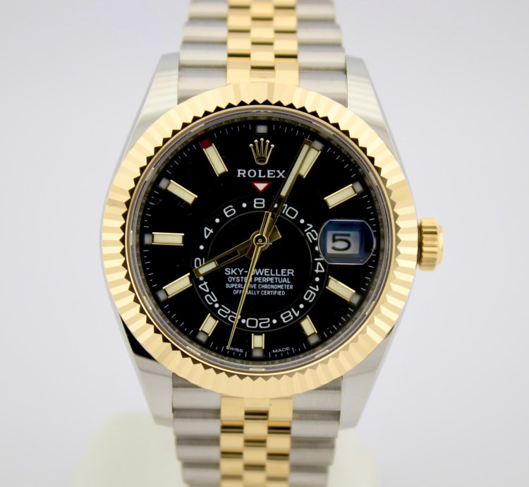 Rolex Sky-dweller Jubilee Sky-dweller Two-tone 18k Yellow Gold Steel 326933