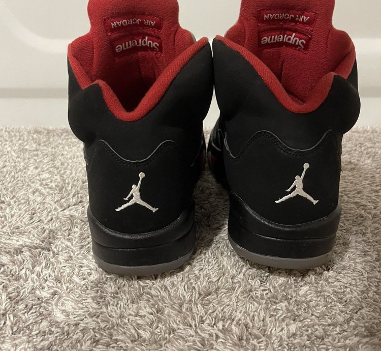 Jordan 5 Supreme Black Colorway