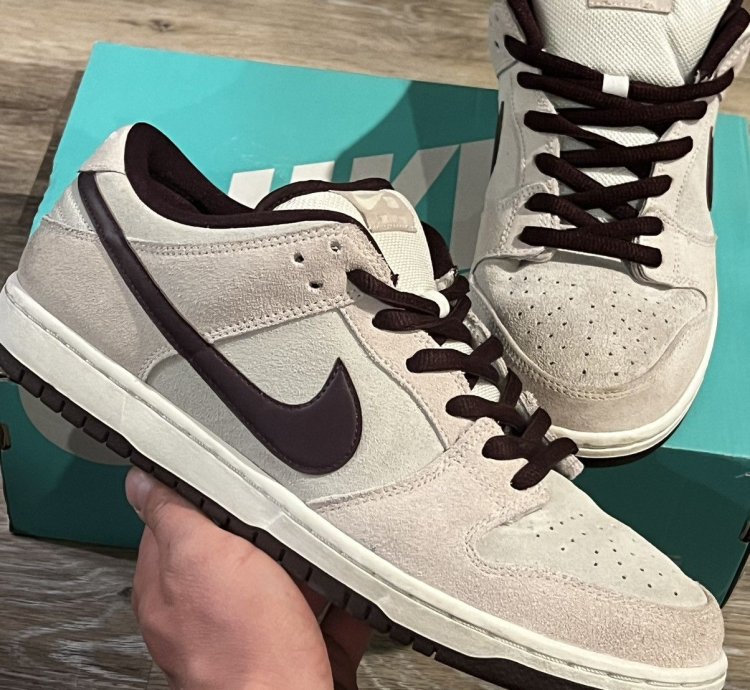 Nike Sb Dunk Low Desert Sand Mahogany