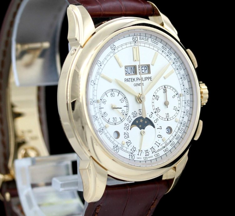 Patek Philippe Perpetual Calendar Chronograph 41mm Ewiger Kalender Mondphase Ref 5270j De Auslieferung