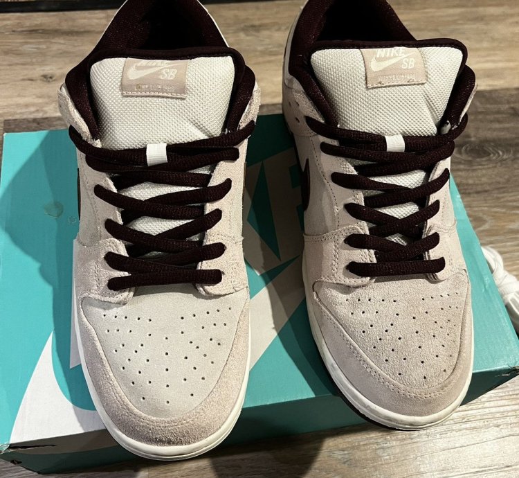 Nike Sb Dunk Low Desert Sand Mahogany