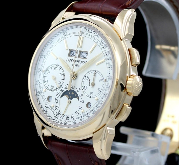 Patek Philippe Perpetual Calendar Chronograph 41mm Ewiger Kalender Mondphase Ref 5270j De Auslieferung