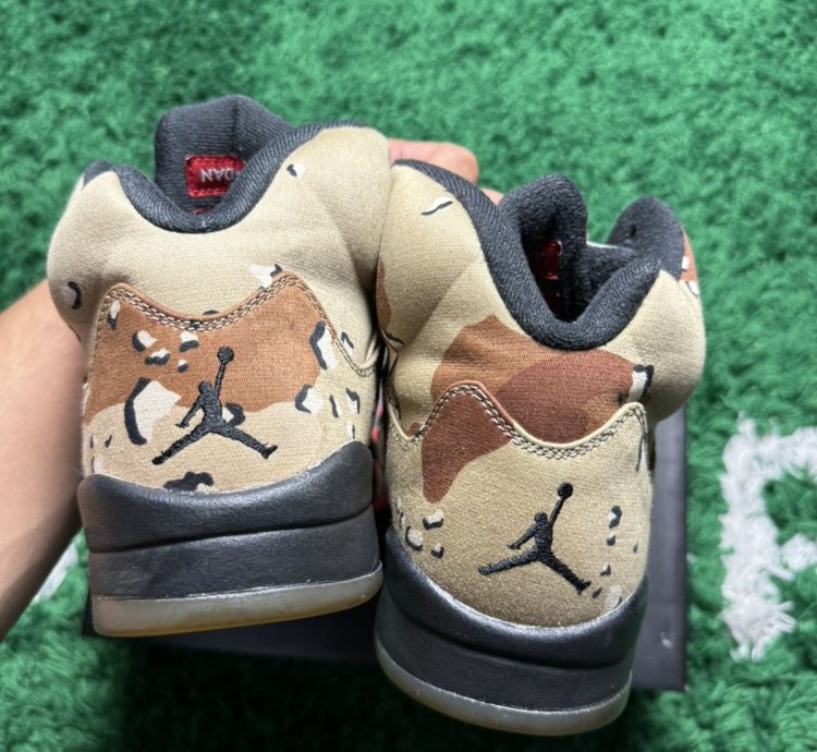 Jordan 5 Supreme Desert Camo