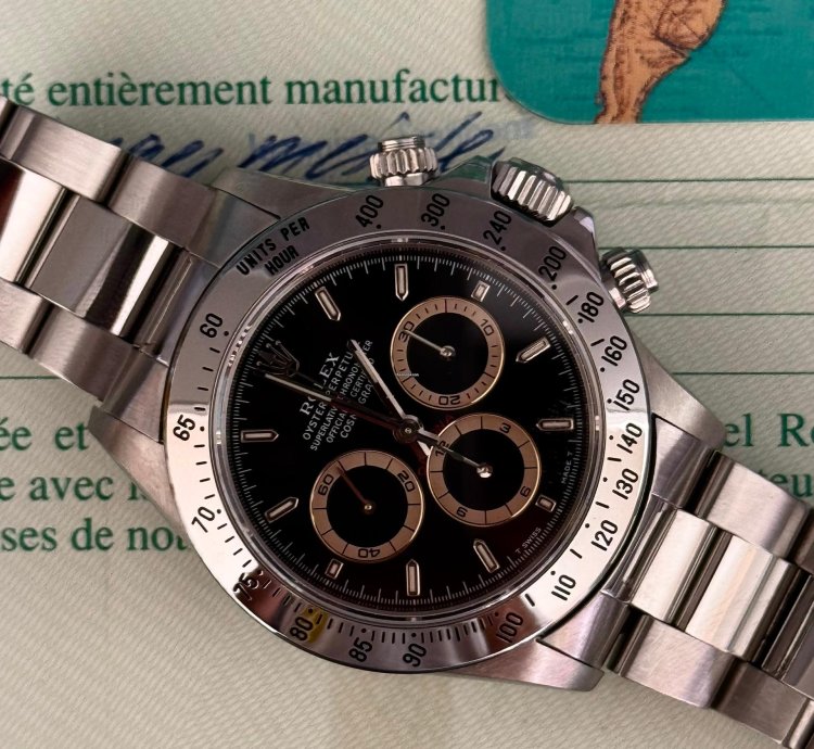 Rolex Daytona Ref 16520 Serial Patrizzi Dial Full Set Top Condition