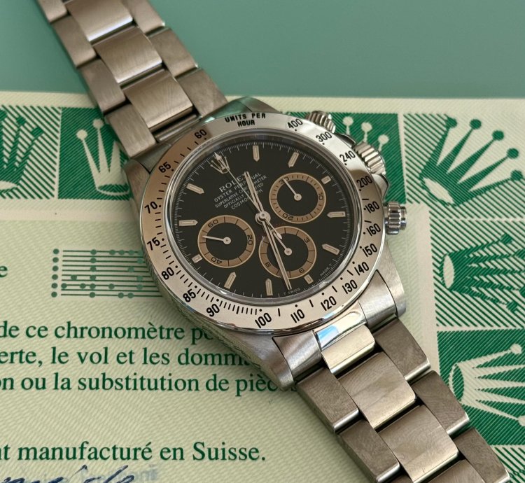 Rolex Daytona Ref 16520 Serial Patrizzi Dial Full Set Top Condition