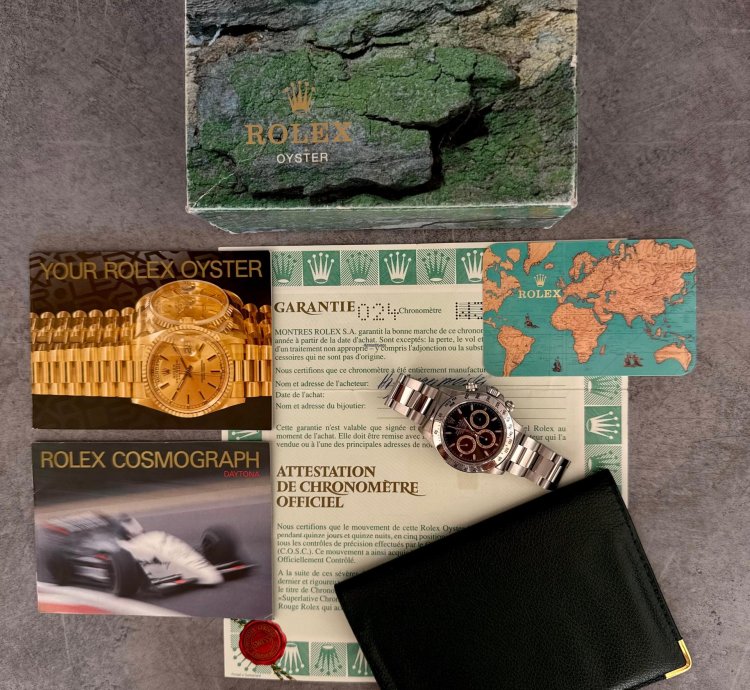 Rolex Daytona Ref 16520 Serial Patrizzi Dial Full Set Top Condition