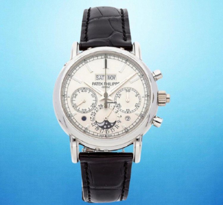 Patek Philippe Perpetual Calendar Chronograph 5204p-010 White Perpetual Calendar Chronograph