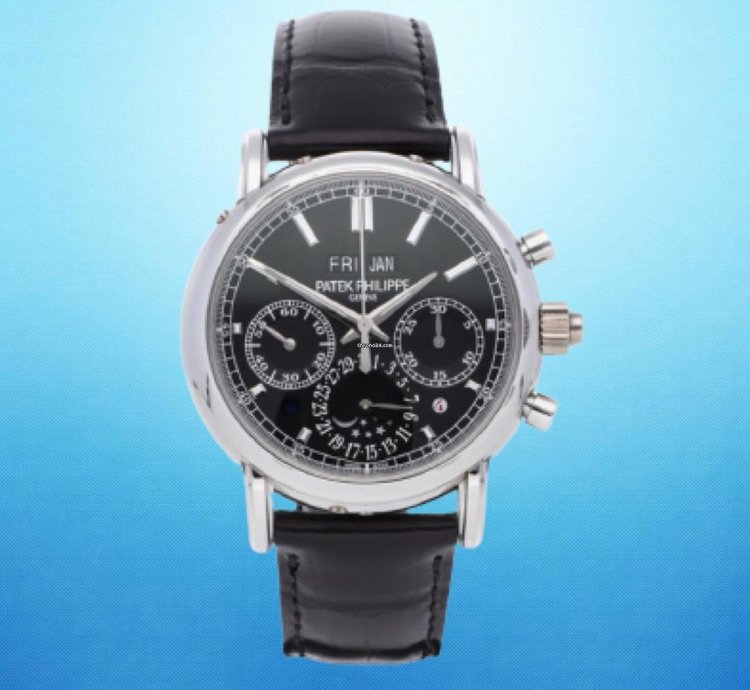 Patek Philippe Perpetual Calendar Chronograph 5204p-011 Black Perpetual Calendar Chronograph