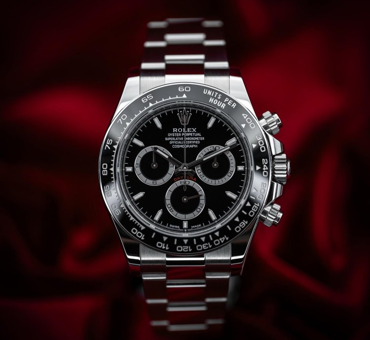 Rolex Daytona Reverse Panda Black Dial 40mm 126500ln Box Papers Mint Condition 2024