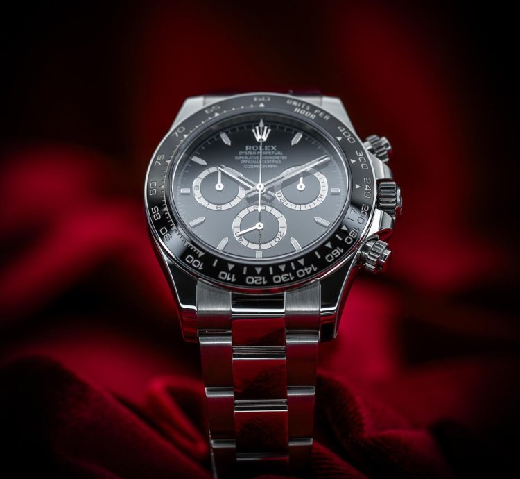 Rolex Daytona Reverse Panda Black Dial 40mm 126500ln Box Papers Mint Condition 2024