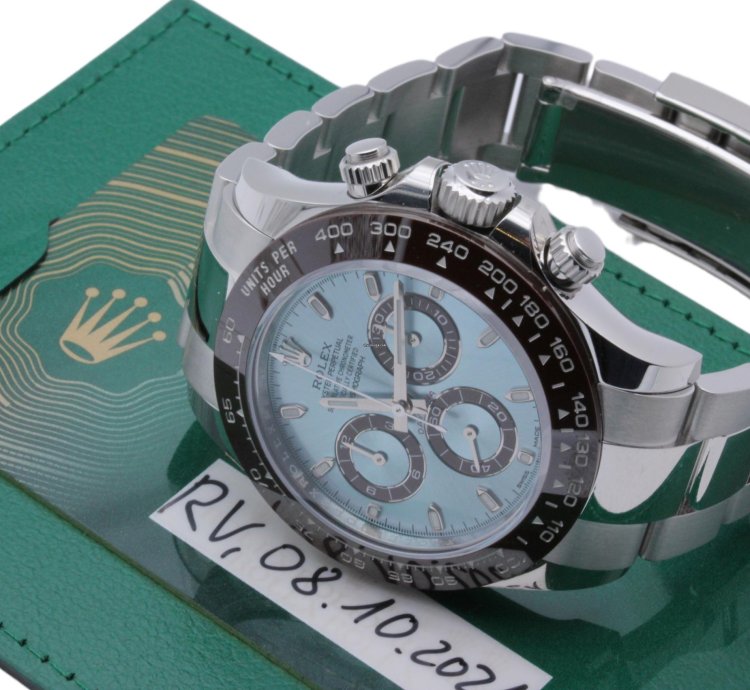 Rolex Daytona Rolex Daytona Platin Ref 116509 Unworn Lc100
