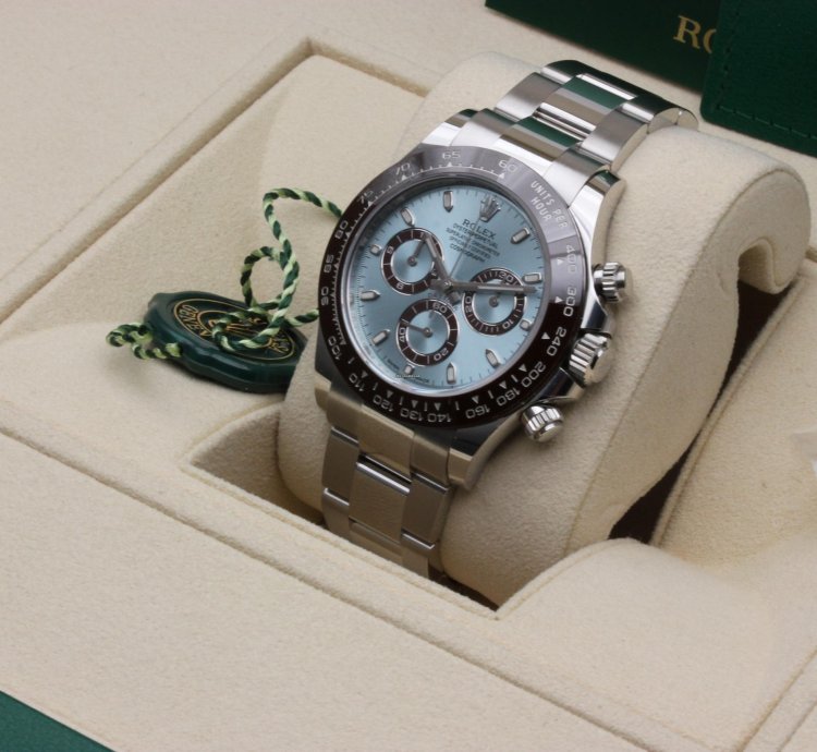 Rolex Daytona Rolex Daytona Platin Ref 116509 Unworn Lc100