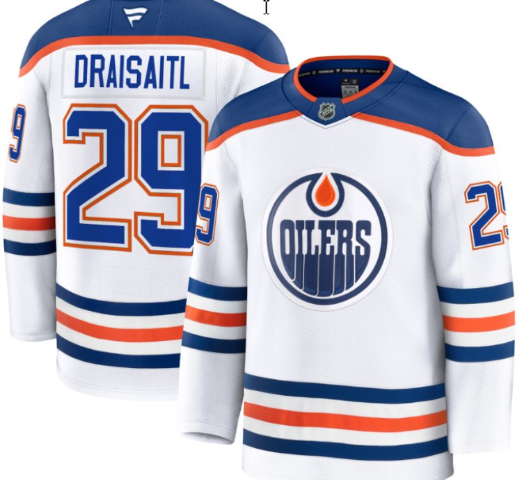 Mens Leon Draisaitl Jersey 29 Edmonton Oilers 2025 Premium Away All Stitched