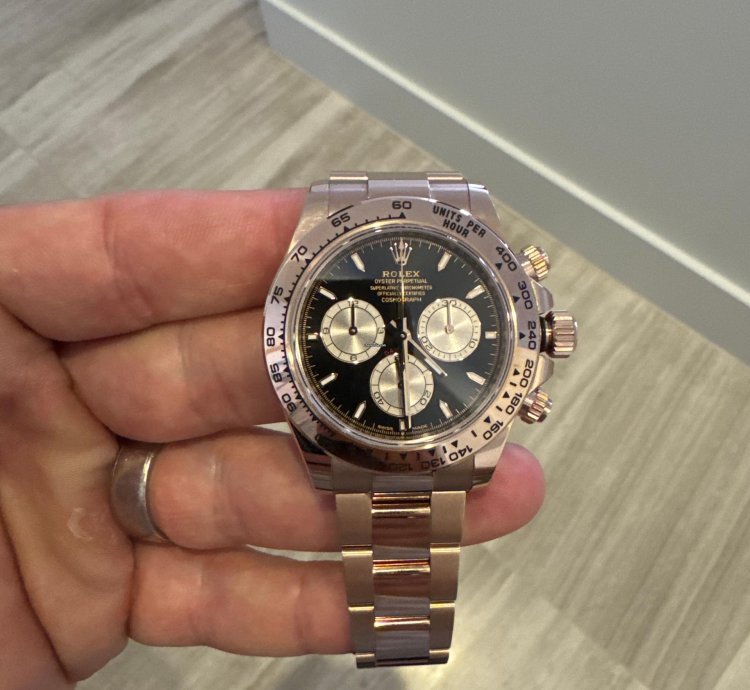 Rolex Daytona Rose Gold