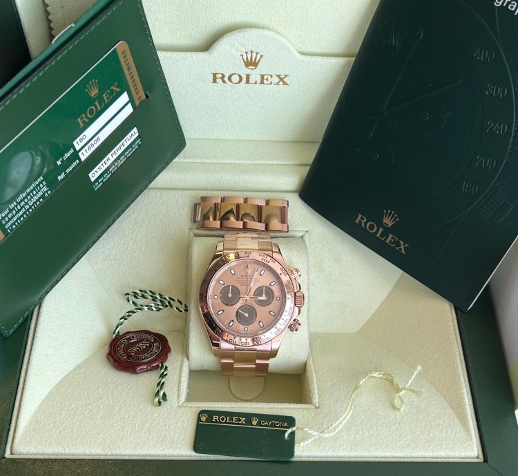 Rolex Daytona Rose Gold - 116505 - 2009