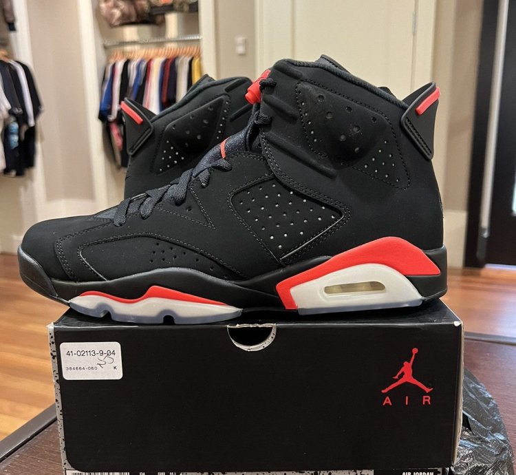 Jordan 6 Retro Black Infrared