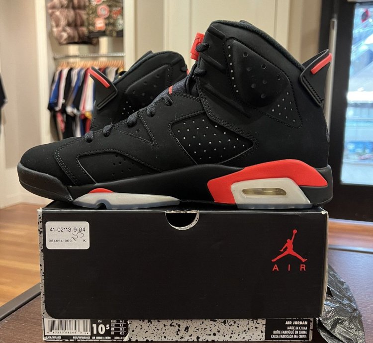 Jordan 6 Retro Black Infrared