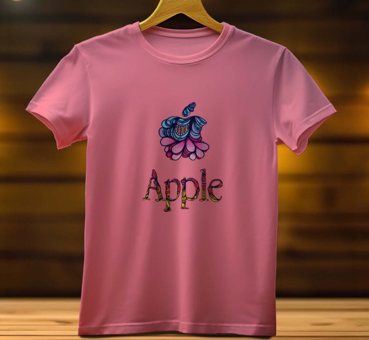 Aple Logo Mens Tshirt Size Usa
