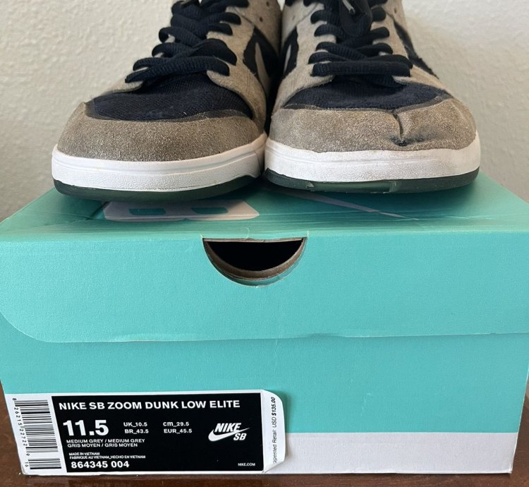 Nike Sb Dunk Low Elite Grey Obsidian