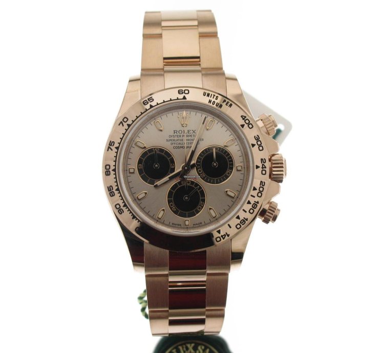 Rolex Daytona Rose Gold 18kt Sunburst Dial 116505