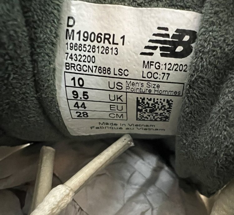 Ald New Balance 1906r - Green White