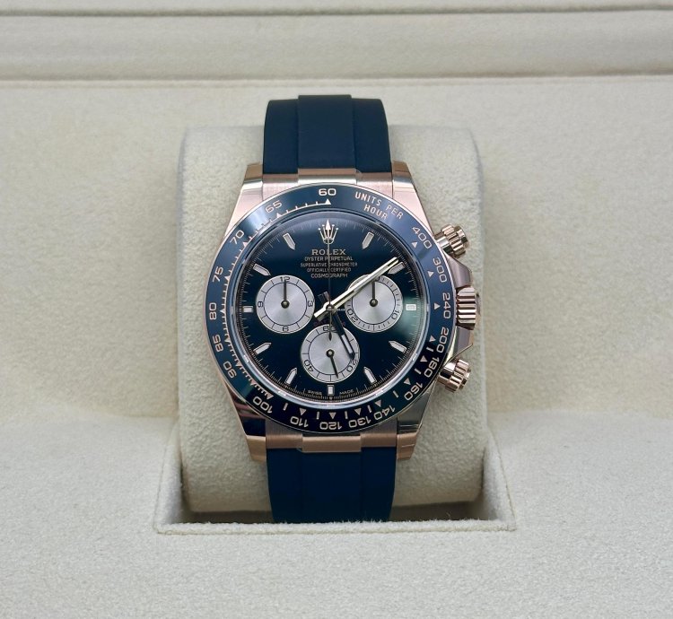 Rolex Daytona Rose Gold Black Dial