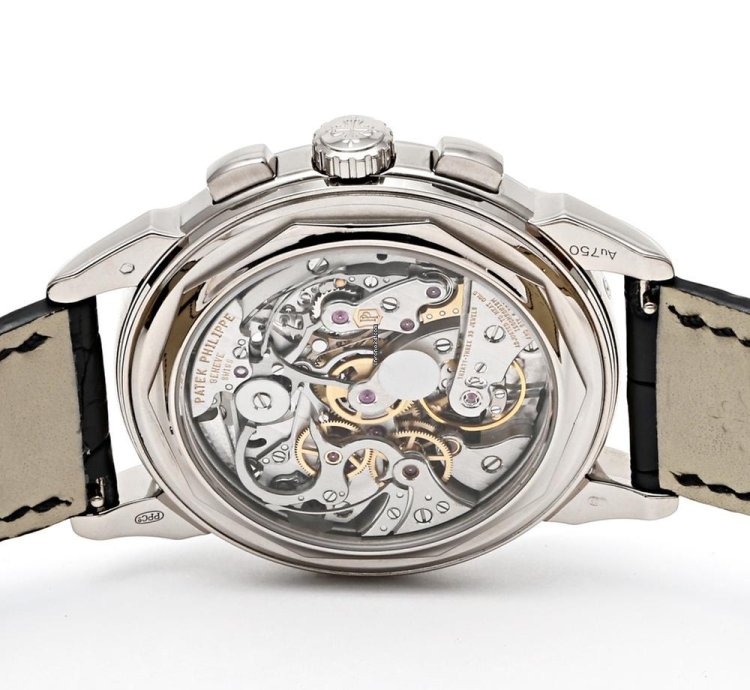 Patek Philippe Perpetual Calendar Chronograph 5270g-014 Manual Winding White Gold Good