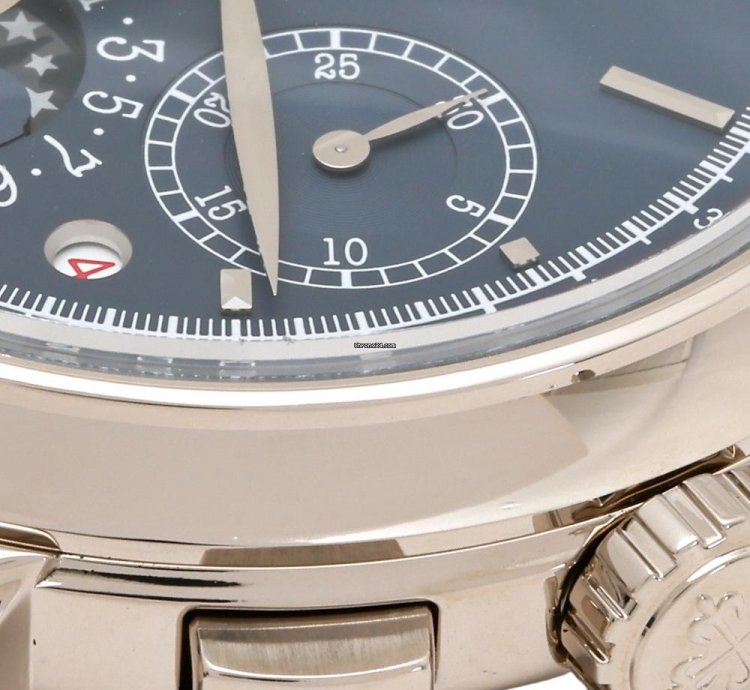 Patek Philippe Perpetual Calendar Chronograph 5270g-014 Manual Winding White Gold Good