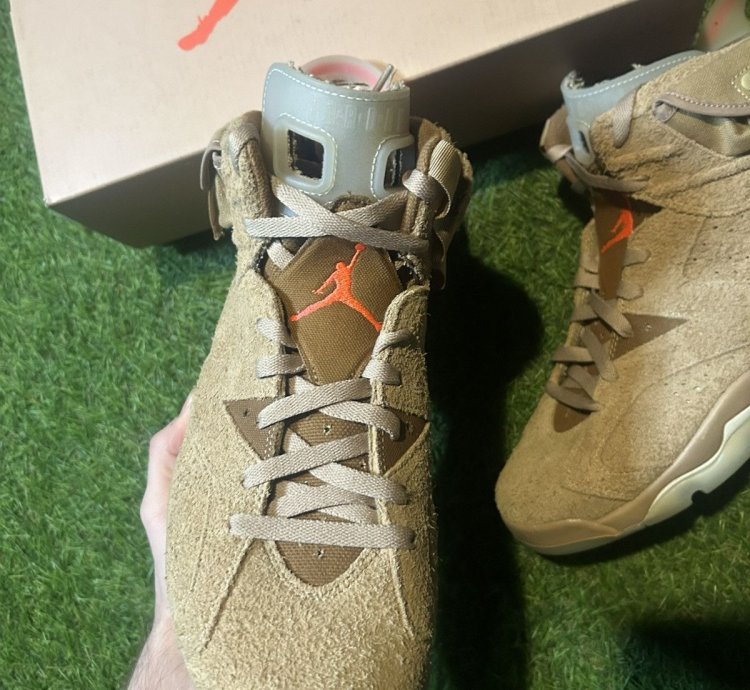 Jordan 6 Travis Scott Khaki