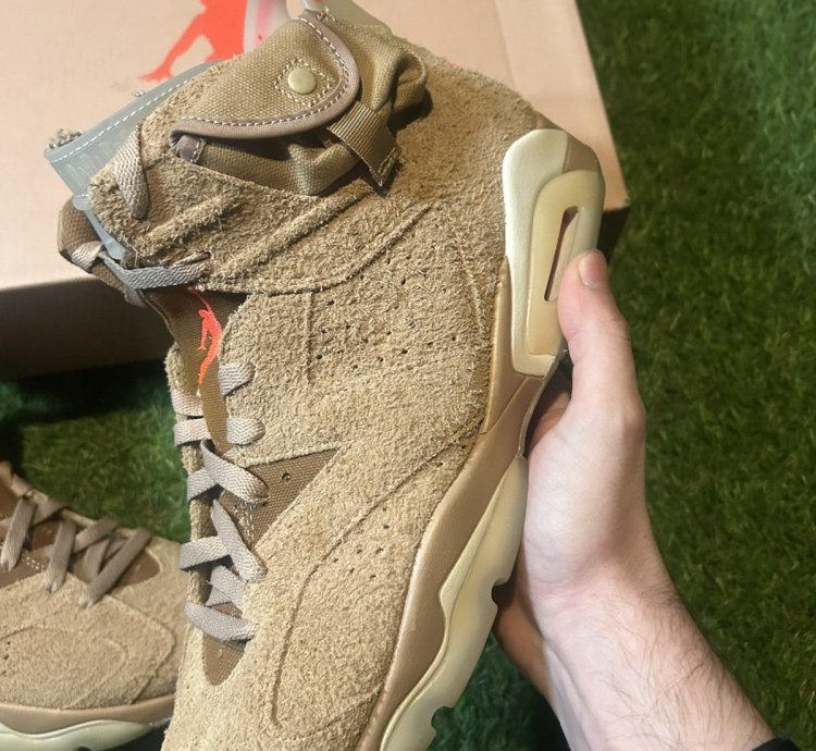 Jordan 6 Travis Scott Khaki