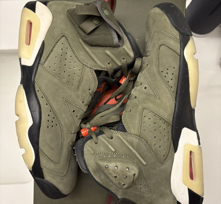 Jordan 6 Travis Scott Retro Olive