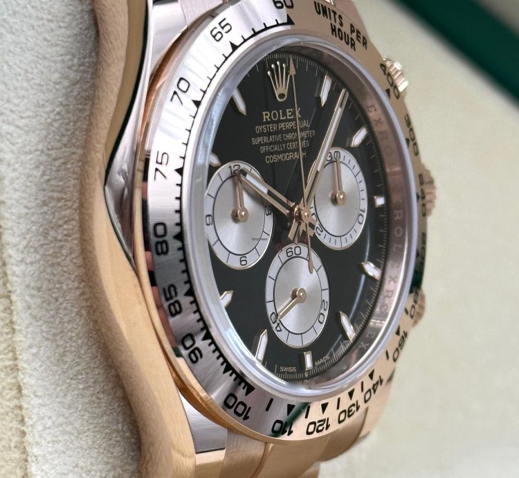 Rolex Daytona Rose Gold Black Dial 126505 Unworn 2024