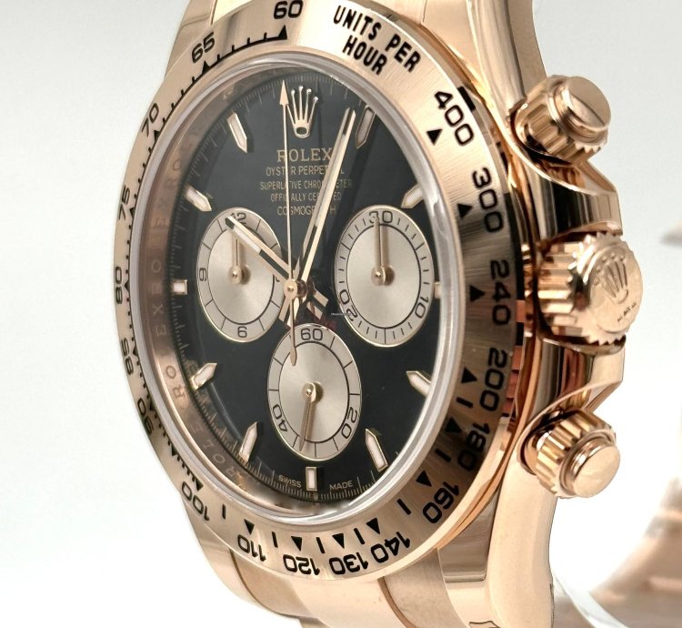 Rolex Daytona Rose Gold Black Dial 126505 Unworn 2024