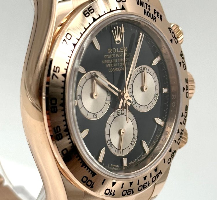 Rolex Daytona Rose Gold Black Dial 126505 Unworn 2024