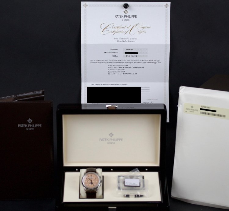 Patek Philippe Perpetual Calendar Chronograph 5270p Full Set 2022