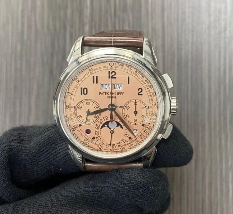 Patek Philippe Perpetual Calendar Chronograph 5270p Salmon Perpetual Calendar Chronograph