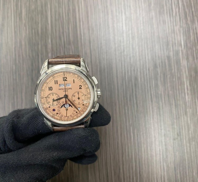 Patek Philippe Perpetual Calendar Chronograph 5270p Salmon Perpetual Calendar Chronograph