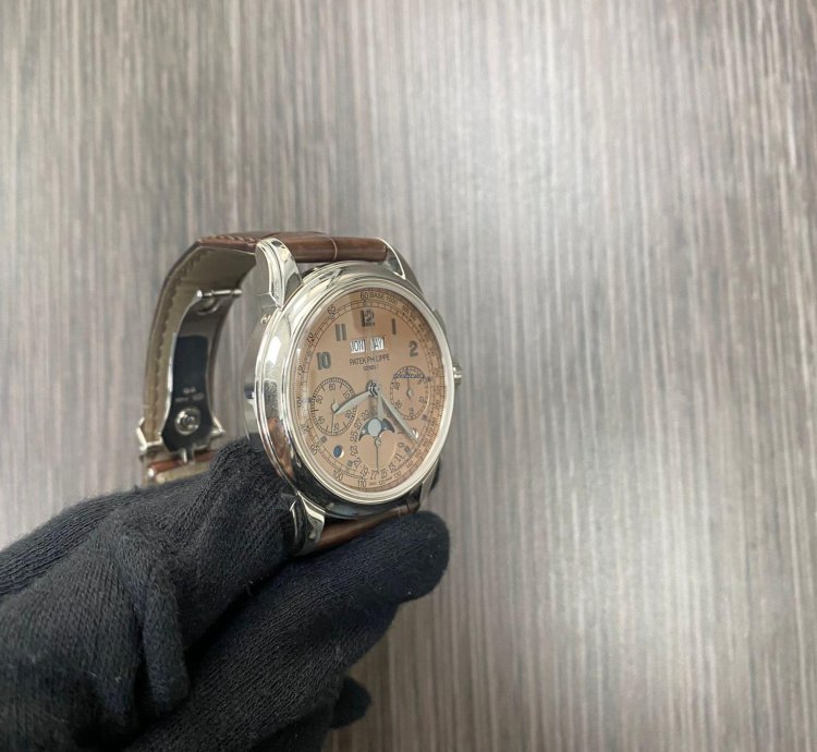 Patek Philippe Perpetual Calendar Chronograph 5270p Salmon Perpetual Calendar Chronograph